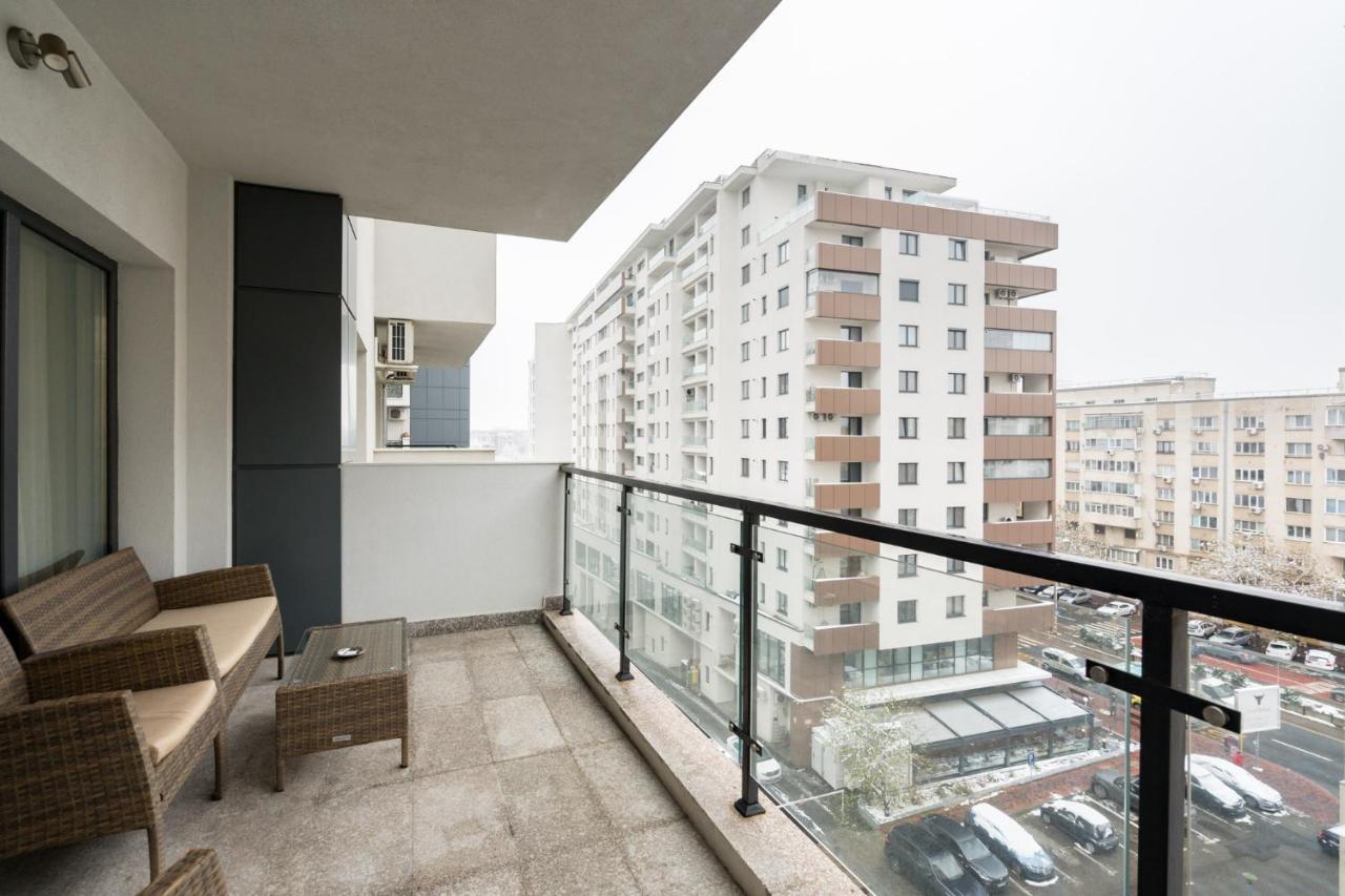 Happy Bubble I Timpuri Noi 1Br Apt 4 Ppl 부쿠레슈티 외부 사진