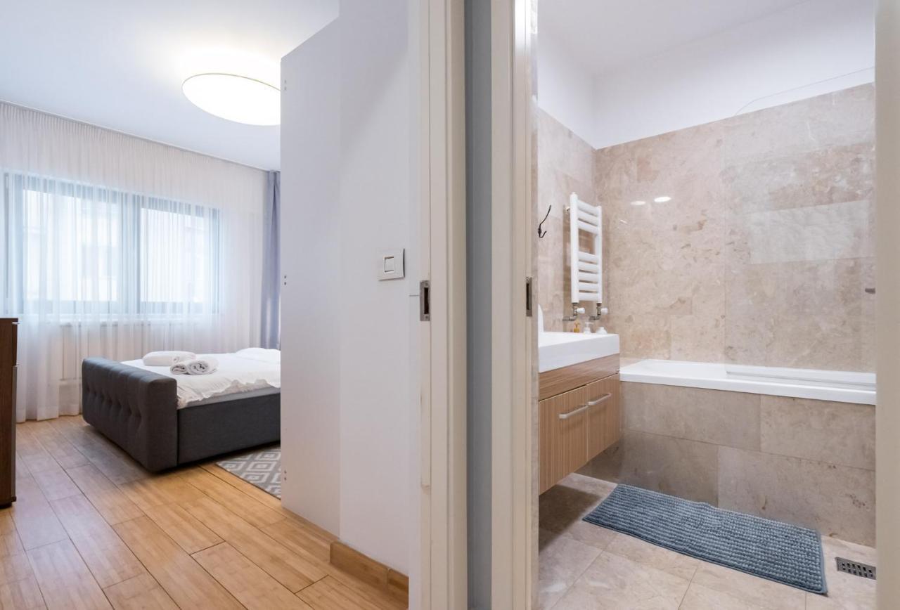 Happy Bubble I Timpuri Noi 1Br Apt 4 Ppl 부쿠레슈티 외부 사진